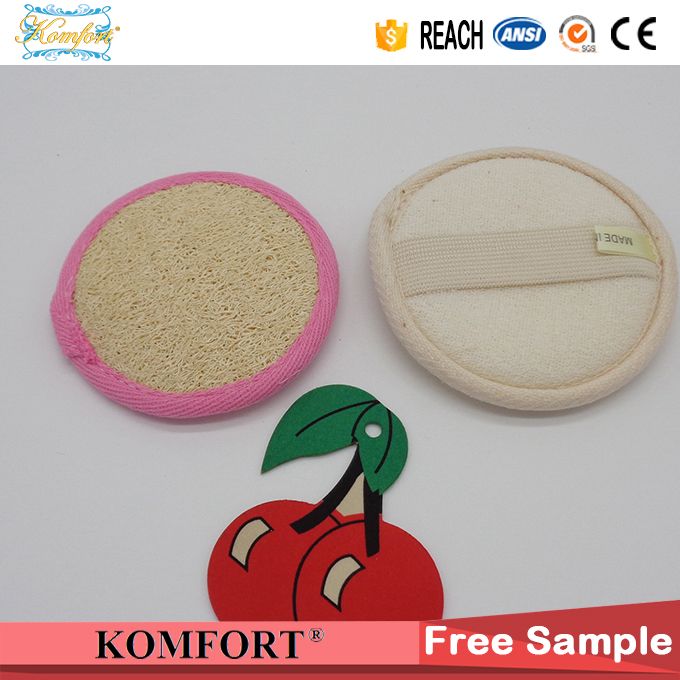 Natural Disposable Wholesale Hotel Loofah Pad Sponge
