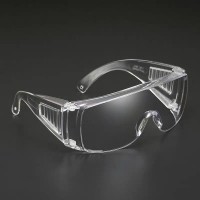 ANSI Z87.1 Clear Transparent Anti-Fog Medical Protective Eye Glasses Safety Goggles